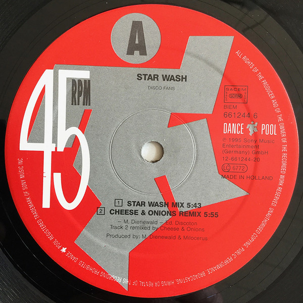 Star Wash - Disco Fans | Dance Pool (DAN 661244 6) - 3