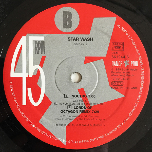 Star Wash - Disco Fans | Dance Pool (DAN 661244 6) - 4