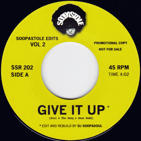 Kool & The Gang & Gene Redd / Aretha Franklin - Give It Up / Rock Steady | Soopastole (SSR 202) - main