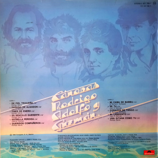 Cánovas, Rodrigo, Adolfo Y Guzmán - Queridos Compañeros | Polydor (821 768-1) - 2
