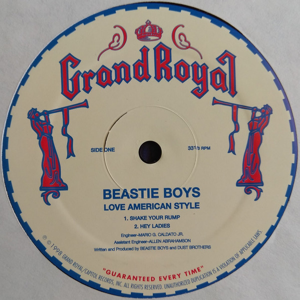 Beastie Boys - Love American Style  EP | Grand Royal (GR 064) - 4