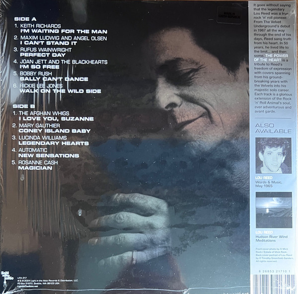 Various - The Power Of The Heart - A Tribute To Lou Reed | Light In The Attic (LITA217-1) Various - The Power Of The Heart - A Tribute To Lou Reed | Light In The Attic (LITA217-1)