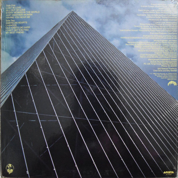 Air Supply - Lost In Love | Arista (AL 9530) Air Supply - Lost In Love | Arista (AL 9530)