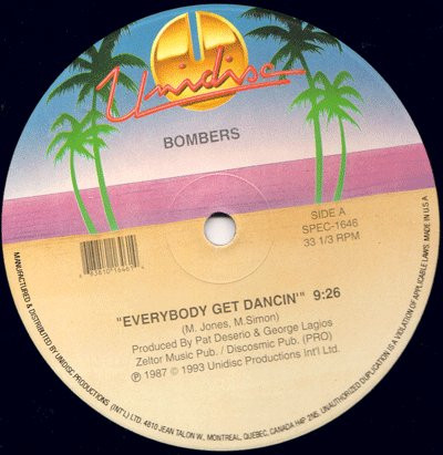 Bombers - Everybody Get Dancin' | Unidisc (SPEC-1646)