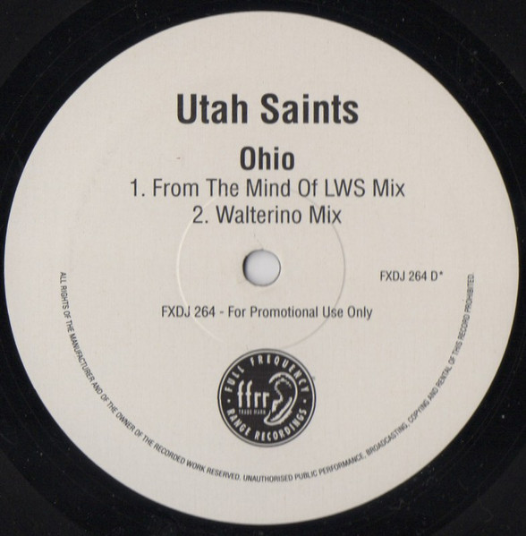 Utah Saints - Ohio | FFRR (FXDJ 264) - 4
