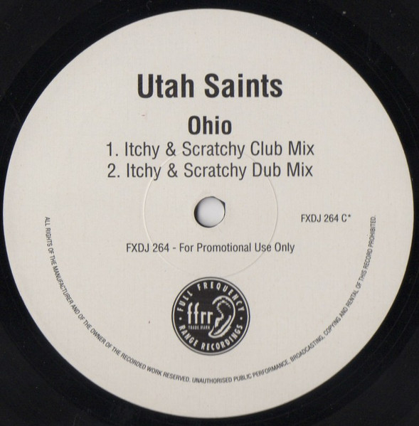 Utah Saints - Ohio | FFRR (FXDJ 264) - 3