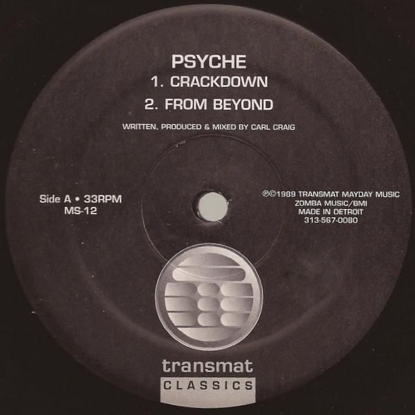 Psyche - Crackdown | Transmat (MS-12)