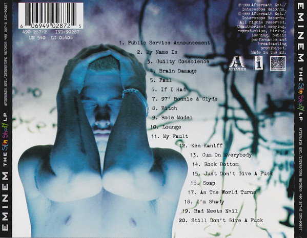 Eminem - The Slim Shady LP | Aftermath Entertainment (490 287-2) - 2 Eminem - The Slim Shady LP | Aftermath Entertainment (490 287-2) - 2