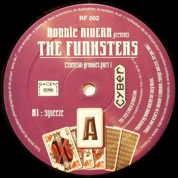 Robbie Rivera Presents The Funksters - Essential Grooves Part 1 | Royal Flush Records (RF002)
