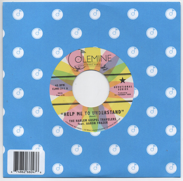 The Harlem Gospel Travelers feat. Aaron Frazer - Help Me To Understand | Colemine Records (CLMN-211)