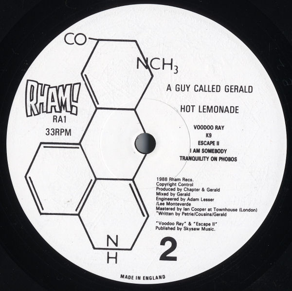 A Guy Called Gerald - Hot Lemonade | Rham! (RA1) - 4 A Guy Called Gerald - Hot Lemonade | Rham! (RA1) - 4