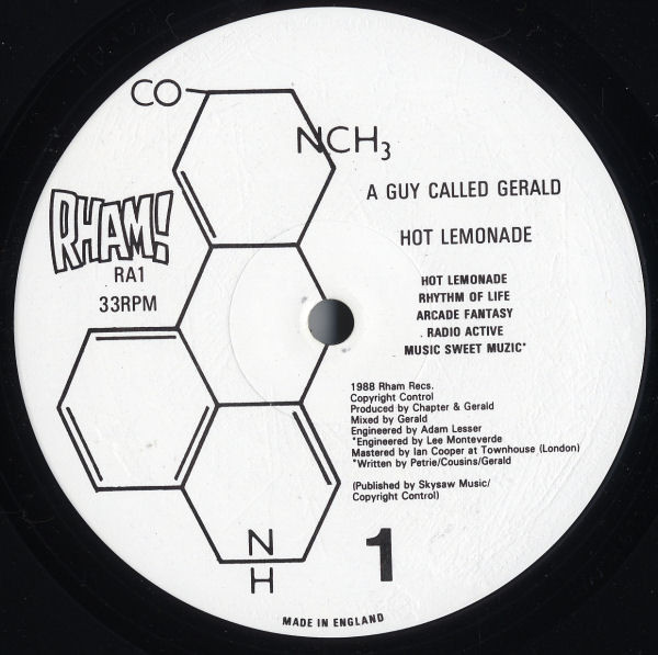 A Guy Called Gerald - Hot Lemonade | Rham! (RA1) - 3 A Guy Called Gerald - Hot Lemonade | Rham! (RA1) - 3