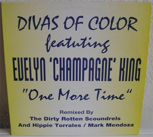 Divas Of Color  &  Evelyn 'Champagne' King - One More Time | 4 Liberty Records Ltd (LIBT 12.028)