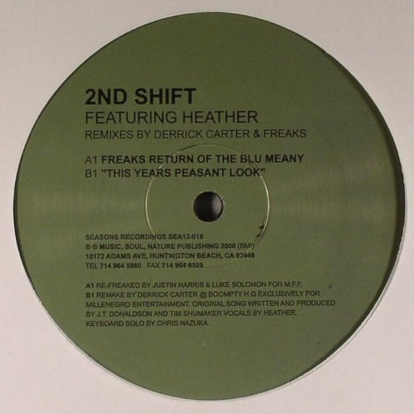 2nd Shift - Somethin' Else (Remixes by Derrick Carter & Freaks) | Seasons Recordings (SEA12-016)