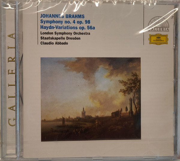 Johannes Brahms - London Symphony Orchestra , Staatskapelle Dresden , Claudio Abbado - Symphony No.4 Op. 98 / Haydn Variations Op. 56a | Deutsche Grammophon (480 8722) - main