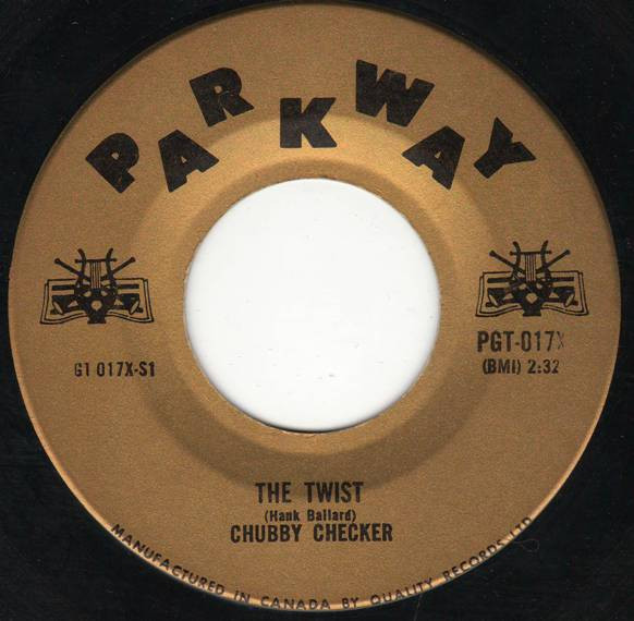 Chubby Checker - The Twist / The Hucklebuck | Parkway (PGT-017X) - main