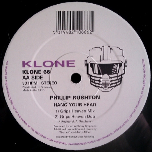 Phillip Rushton - Hang Your Head | Klone Records (KLONE 66) - 2 Phillip Rushton - Hang Your Head | Klone Records (KLONE 66) - 2
