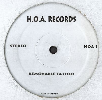 Sade - Removable Tattoo | H.O.A. Records (HOA 1)