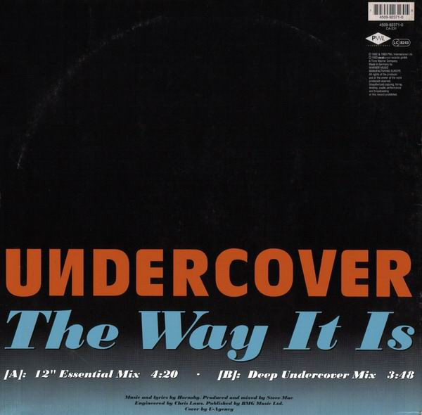 Undercover - The Way It Is | PWL International (4509-92371-0) - 2 Undercover - The Way It Is | PWL International (4509-92371-0) - 2