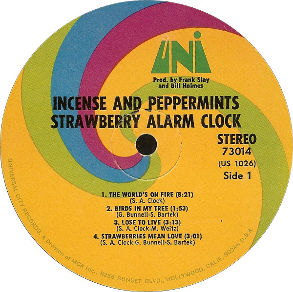 Strawberry Alarm Clock - Incense And Peppermints | UNI Records (73014) - 3