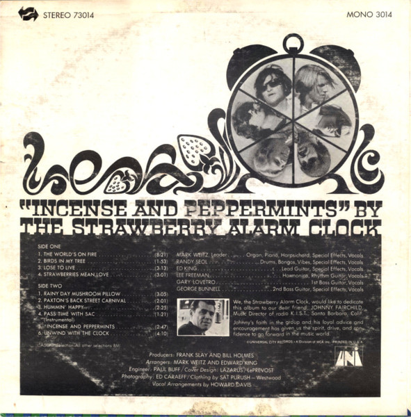 Strawberry Alarm Clock - Incense And Peppermints | UNI Records (73014) - 2