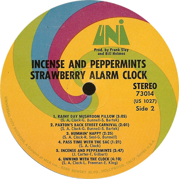 Strawberry Alarm Clock - Incense And Peppermints | UNI Records (73014) - 4