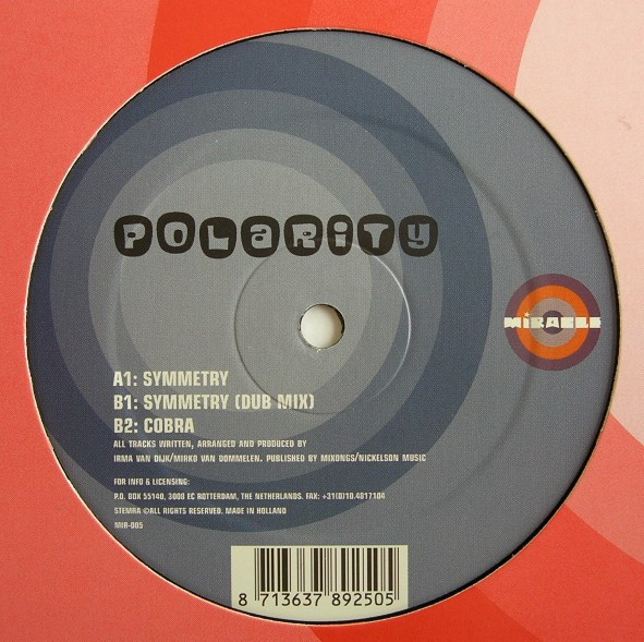 Polarity - Symmetry / Cobra | Miracle Records (MIR-005)