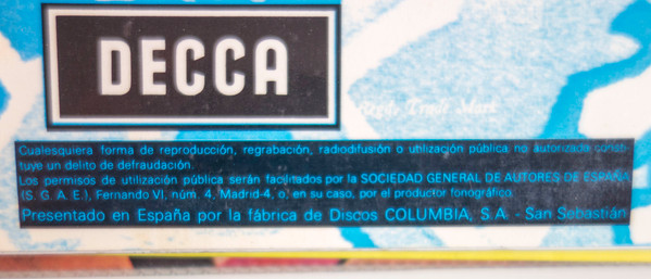 Los Machucambos - Mucho Gusto | Decca (PFS 4155) - 4 Los Machucambos - Mucho Gusto | Decca (PFS 4155) - 4