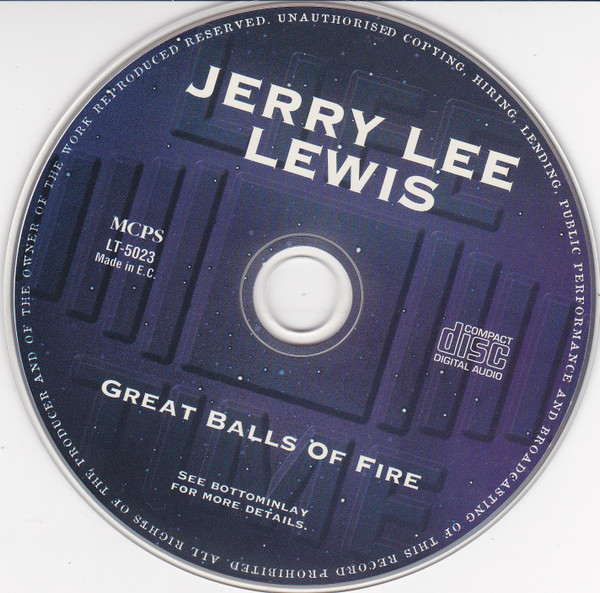 Jerry Lee Lewis - Great Balls Of Fire | Life Time (LT 5023) - 4