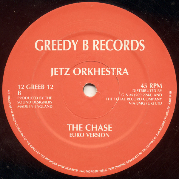 Jetz Orkhestra - The Chase | Greedy Beat Records (12 GREEB 12)