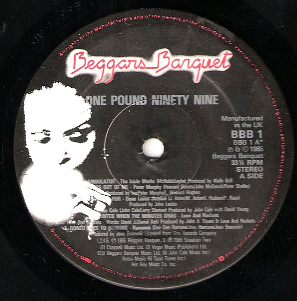 Various - One Pound Ninety-Nine (A Music Sampler Of The State Of Things) | Beggars Banquet (BBB 1) - 3 Various - One Pound Ninety-Nine (A Music Sampler Of The State Of Things) | Beggars Banquet (BBB 1) - 3