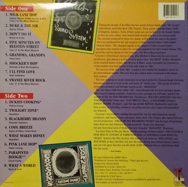 Various - Sir Coxsone & Duke Reid In Concert At Forresters Hall | Studio One (SOTL 010)