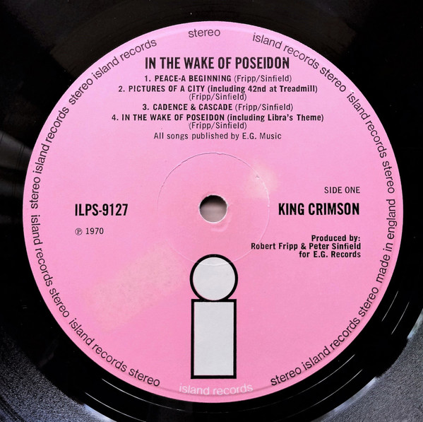 King Crimson - In The Wake Of Poseidon | Island Records (ILPS 9127) - 5
