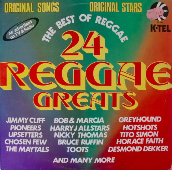 Various - 24 Reggae Greats | K-Tel (NE 501) - main