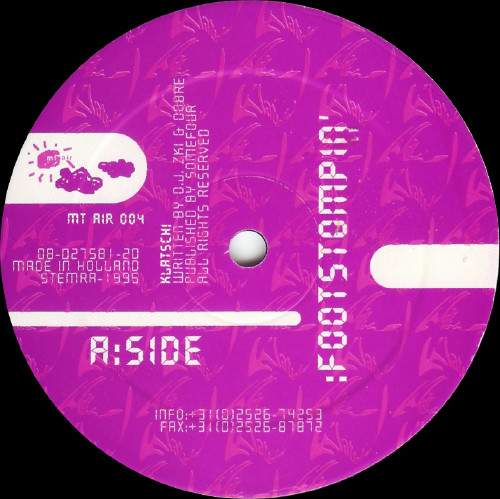 Klatsch! - Footstompin' | mt air (MT AIR 004) - 2
