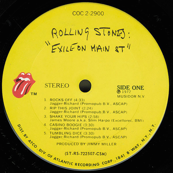 The Rolling Stones - Exile On Main St. | Rolling Stones Records (COC 2-2900) - 4