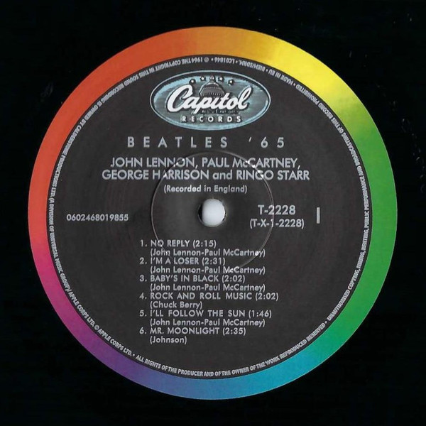 The Beatles - Beatles '65 (Mono) [Vinyl] | Capitol Records (0602468019855) - 5