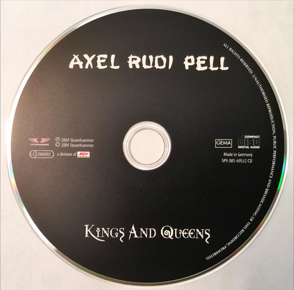 Axel Rudi Pell - Kings And Queens | Steamhammer (SPV 085-69532 CD) - 3 Axel Rudi Pell - Kings And Queens | Steamhammer (SPV 085-69532 CD) - 3