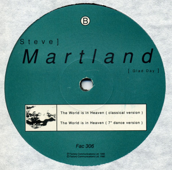 Steve Martland - Glad Day | Factory Classical (Fac 306) - 4