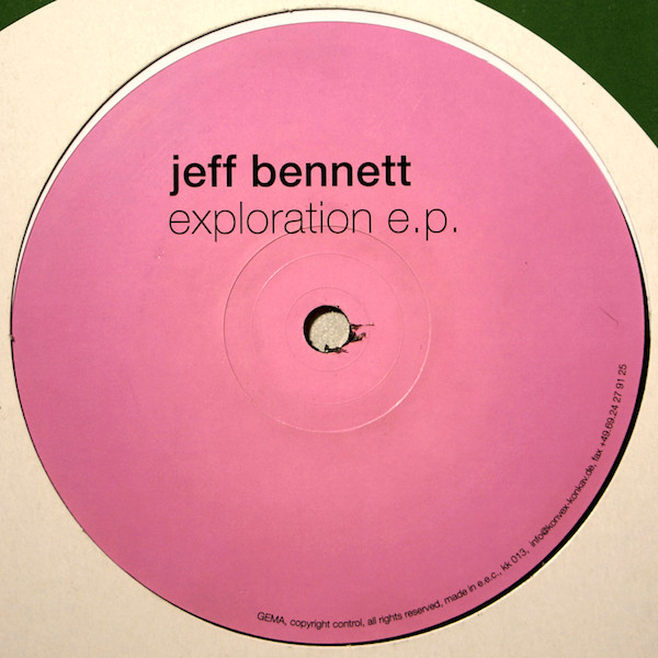 Jeff Bennett - Exploration E.P. | Konvex | Konkav (kk 013)