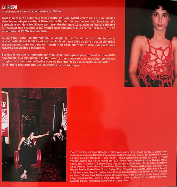 Barbara Pravi - La Pieva | Virgin Music France (6581278) - 3 Barbara Pravi - La Pieva | Virgin Music France (6581278) - 3