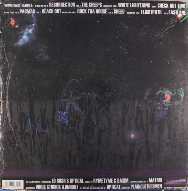 Ed Rush & Optical - The Creeps (Invisible And Deadly!) | Virus Recordings (VRS003LP) - 2