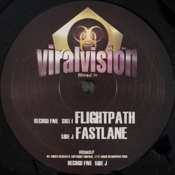 Ed Rush & Optical - The Creeps (Invisible And Deadly!) | Virus Recordings (VRS003LP) - 12