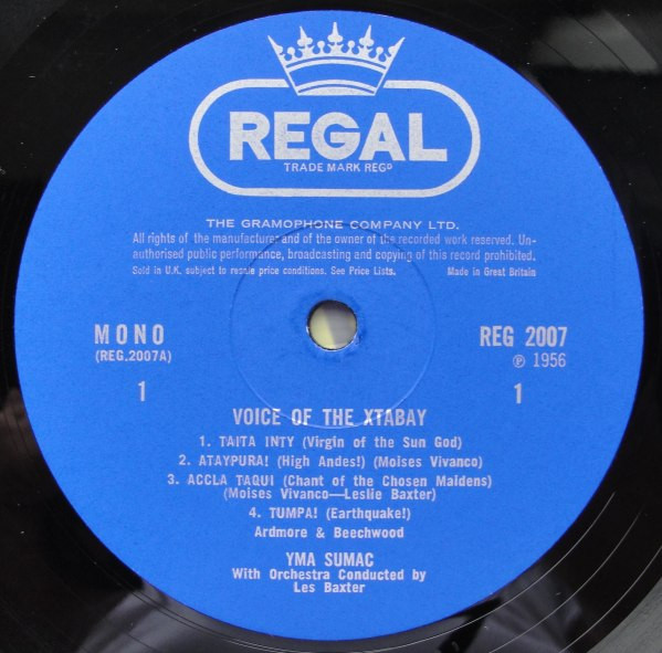 Yma Sumac - Voice Of The Xtabay | Regal (REG 2007) - 3