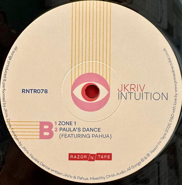 JKriv - Intuition | Razor-N-Tape Reserve (RNTR078) - 4