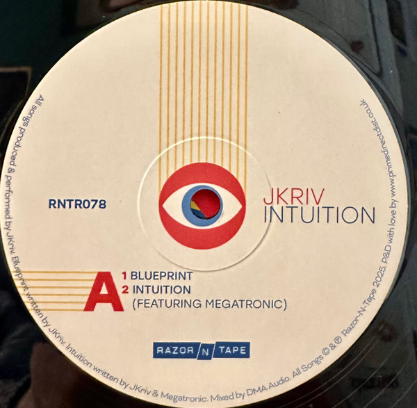 JKriv - Intuition | Razor-N-Tape Reserve (RNTR078) - 3