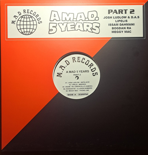 Various - A M.A.D 5 YEARS Part 2 | M.A.D Records (MAD014.2) - main
