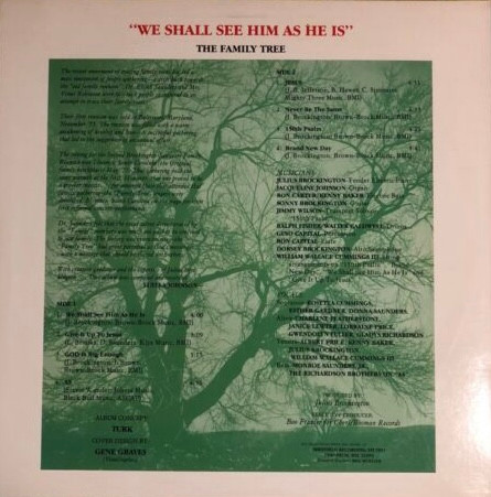 The Family Tree - We Shall See Him As He Is | Cheri Records (C-LP-8702) - 2