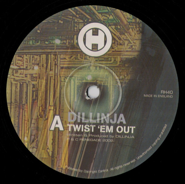 Dillinja - Twist 'Em Out / Kids Stuff | Renegade Hardware (RH40) - 3