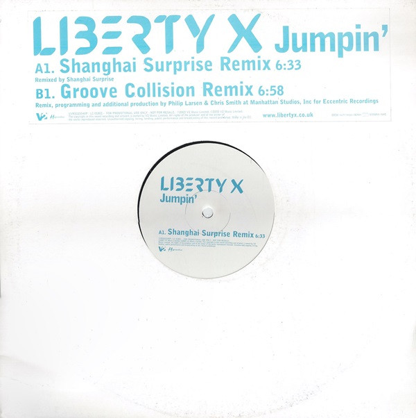 Liberty X - Jumpin' (Shanghai Surprise & Groove Collision Remixes) | V2 (VVR5023540P)